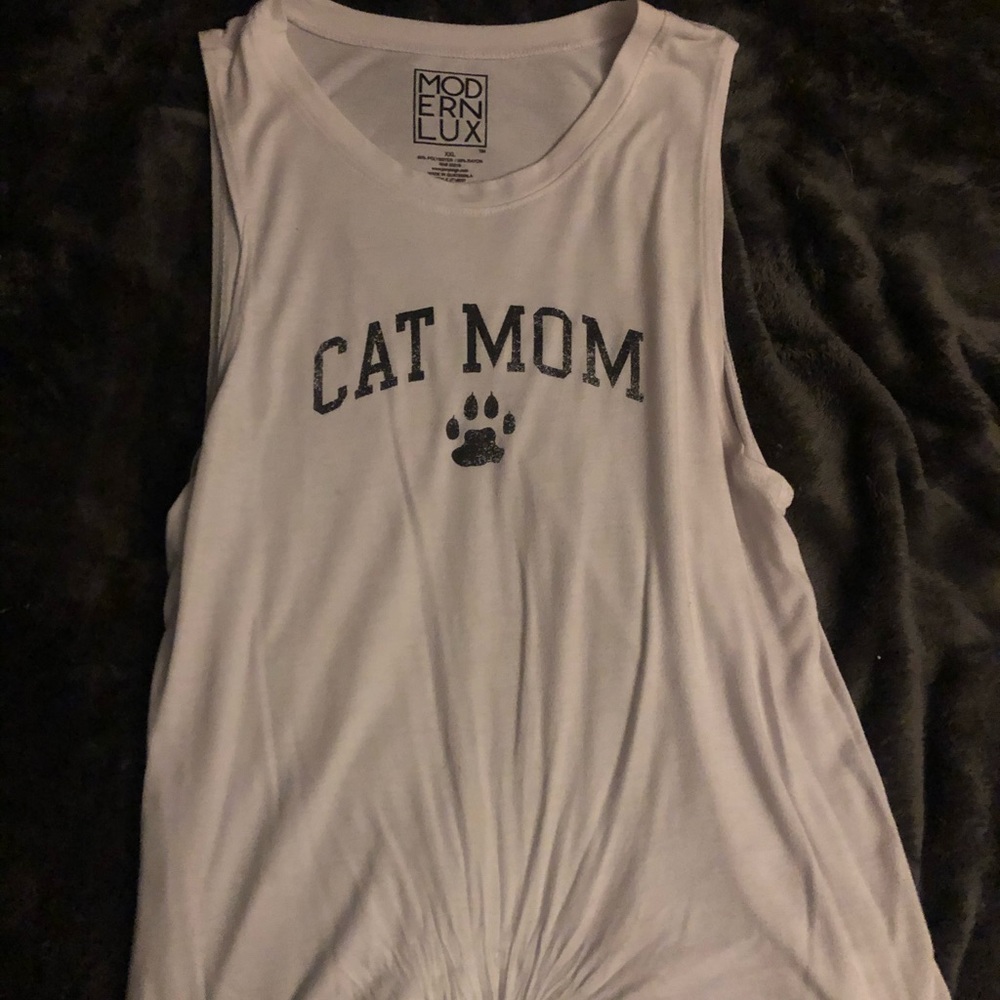Cat mom Tank Top